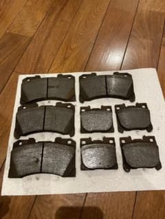 GRヤリス RZブレーキパッド 前後のサムネイル