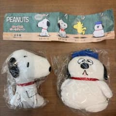 【匿名配送】PEANUTS ぬいぐるみボールチェーン　スヌーピー・オラフ
