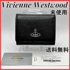 人気 Vivienne Westwood 特価 黒がま口 定番 折財布 高級感 - メルカリ