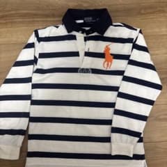 Polo Ralph Lauren ラガーシャツ 長袖 ボーダー ビッグポニーのサムネイル