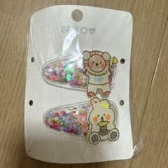 BELLO ヘアピン 2個セット くま うさぎのサムネイル