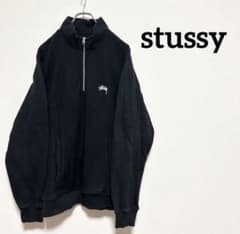 stussy ハーフジップ　トレーナー　スウェットのサムネイル