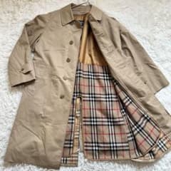 Burberrys ライナー付ステンカラーコート 90ノバチェック - メルカリ