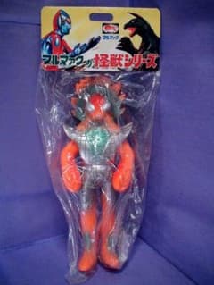 ブルマァク復刻 ソフビ怪獣 ウルトラマンA ギロン人☆検 やまなや