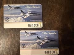 nanacoカードブルーインパルス2枚セットのサムネイル