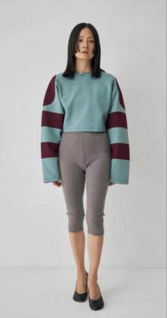 最終値下げ　Mediam Knit Half Pants 完売　ニットパンツ Mediam Knit Half Pants 完売 ニットパンツ - メルカリ