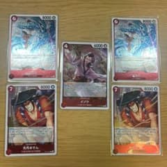 ジョズ イゾウ 光月おでん OP17 5枚セット 世界最強の戦士のサムネイル