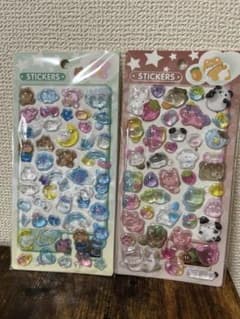 あ*︎様 立体シール　ぷくぷくシール２枚セットのサムネイル