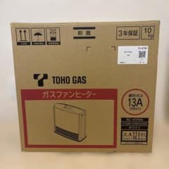 TOHO GAS ガスファンヒーター RC-41FHA ホワイトのサムネイル