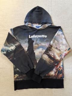 lafayetteアートプリント フーディー マルチカラー