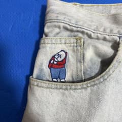 【正規品】polar skate bigboy ライトブルー 旧ロゴ Lのサムネイル