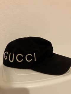 み*様 GUCCI ブラックキャップ LOVED刺繍 男女 ユニセックス み*様 GUCCI ブラックキャップ LOVED刺繍 男女 ユニセックス - メルカリ