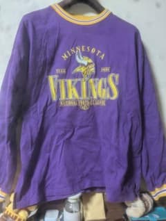 さ*ー様 NFL Minnesota Vikings スウェット Lサイズ パーのサムネイル