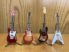 けいおん　ギターコレクション　４点セットのサムネイル