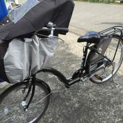 ママチャリ 三段ギア付き自転車 前乗せのみのサムネイル