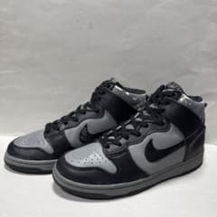 NIKEナイキ1999年初期復刻シャドーDUNK HIダンクハイ黒/灰27㎝美品 