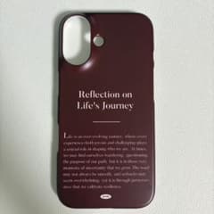 SOUTEM iPhone16 スマホケース ボルドーのサムネイル