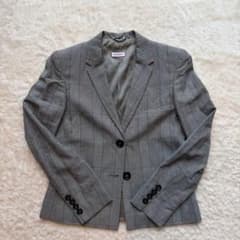 MaxMara MAX&Co. ✨ グレー チェック テーラードジャケット - メルカリ
