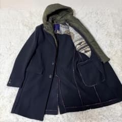 希少 BOB チェスターコート ダウンライナー フード 2way サイズ50 希少 BOB チェスターコート ダウンライナー フード 2way サイズ50