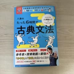 八澤のたった6時間で古典文法のサムネイル