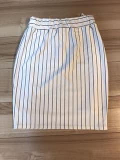 【美品】ストライプ タイトスカートのサムネイル