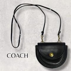 オールドコーチ ショルダーバッグ ポシェット COACH ブラック