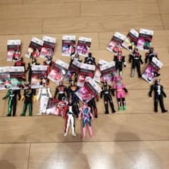 仮面ライダー　ソフビ　平成ライダーのサムネイル