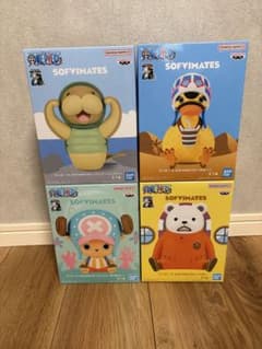 ワンピース SOFVIMATES フィギュア 4種セット