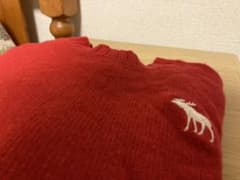 [万能]アバクロ　赤色ニットのサムネイル