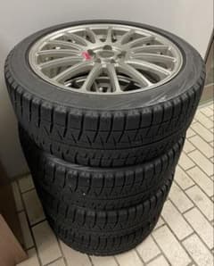 ドマキ」様 スタッドレスタイヤ&ホイール 4本215/45R17 87Q エコ 