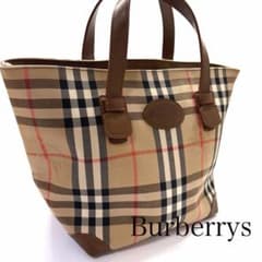 【希少‼︎】BURBERRY バーバリー 月桂樹 舟型 ノバチェック ハンドバッグ 希少‼︎】BURBERRY バーバリー 月桂樹 舟型 ノバチェック ハンドバッグ