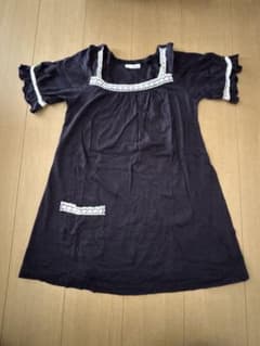 Petite Loulouレディースパジャマ ネイビー セットアップのサムネイル