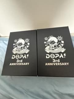 DOPA 黒箱✖️2個　DOPAくん3周年カード　PSAカードディスプレイのサムネイル