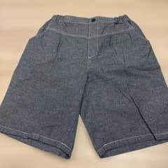 KUMIKYOKU キッズ ハーフパンツ デニム調のサムネイル