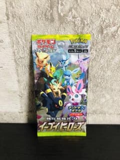 【新品未開封】イーブイヒーローズ 強化拡張パック　ソード&シールド　ポケモン　Pのサムネイル