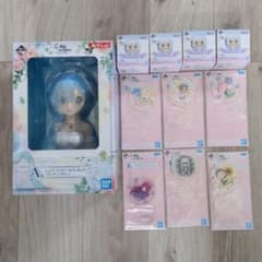 一番くじ　リゼロ　フィギュアセットのサムネイル