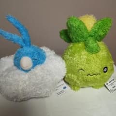 ポケットモンスター　もふぐっと　くつろぎタイムぬいぐるみ　チルット　ミニーブ