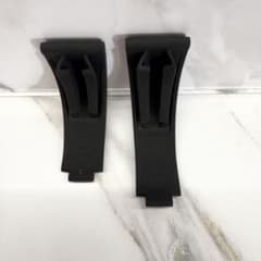 【美品】ロレックス 純正ラバーベルト オイスターフレックス デイトナE-F 2個 美品】ロレックス 純正ラバーベルト オイスターフレックス デイトナE-F