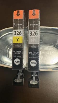 Canon BCI-326Y BCI-326GY インクタンク 2本セットのサムネイル