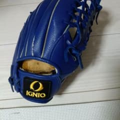 IGNIO 軟式グローブ ブルー 野球のサムネイル
