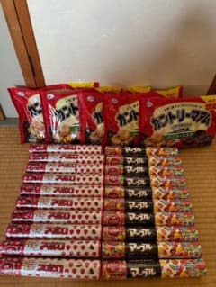 明治 ジャンボサイズアポロ✖️10 マーブル✖️10 不二家　カントリーマアム✖️5 明治 ジャンボサイズアポロ✖️10 マーブル✖️10 不二家
