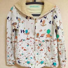 値下げ‼︎ フランシュリッペ ボア パーカーのサムネイル