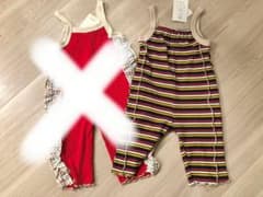 nennen neu サロペットロンパース新品タグ付きのサムネイル