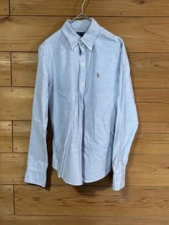 RALPH LAUREN オックスフォードシャツ ライトブルー Sのサムネイル