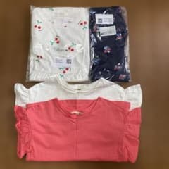 【新品】H&M 女の子 夏服 まとめ売り ４点　100cmのサムネイル