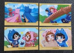 ちろぴの　ブロマイド　4枚セットのサムネイル