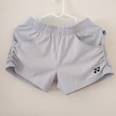 YONEX テニス バドミントンショートパンツ グレーSサイズのサムネイル