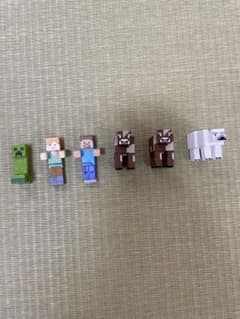 Minecraft ならぶんです。6体セット　最終値下のサムネイル