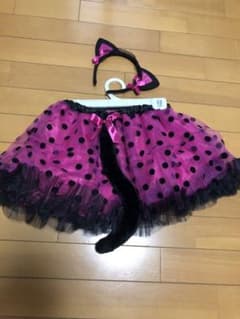 【Mia＊様専用】claire's （クレアーズ）　ハロウィン　スカート　仮装用のサムネイル