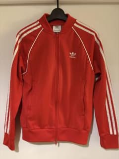 Mサイズ adidas レッド トラックジャケットのサムネイル
